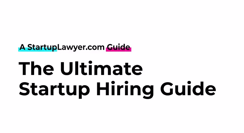 The Ultimate Startup Hiring Guide