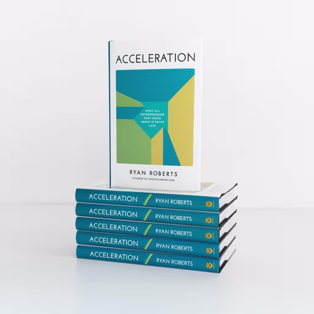 Startup Law Book - Acceleration